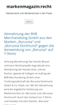 Mobile Screenshot of markenmagazin.de